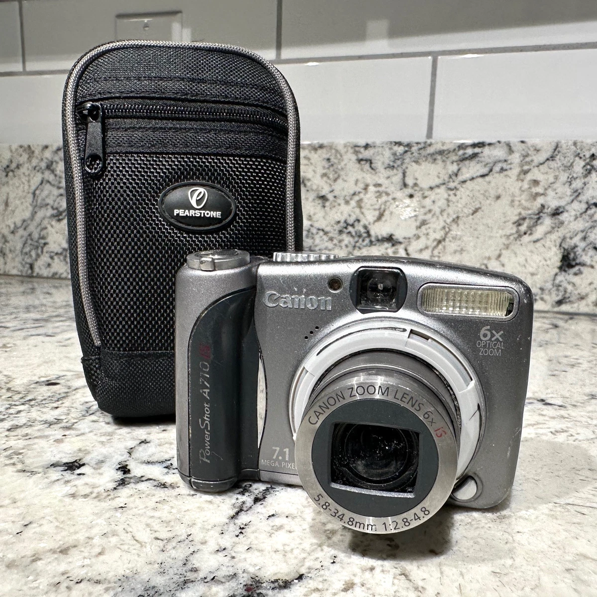 Canon　デジタルカメラPowerShot A710 IS 7.1MPケース付 PowerShot A710 IS - キヤノンカメラミュージアム