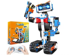 New OKK AImubot Robot Kit App & Voice Controlled STEM Programming Simple Build