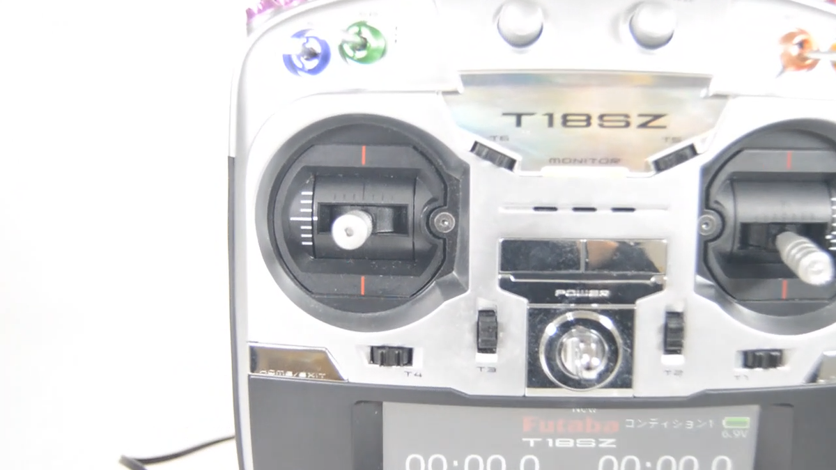 Futaba T18SZ Transmitter RC Remote Control Mode 1 Tested W