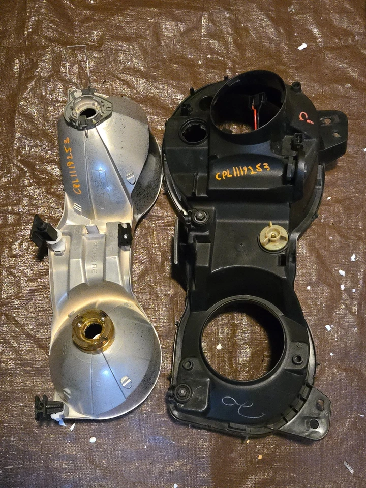 Faro conductor pasajero Jaguar S-Type 2000-2008 2 piezas nuevos ajustadores halógenos Foto 2 de 4