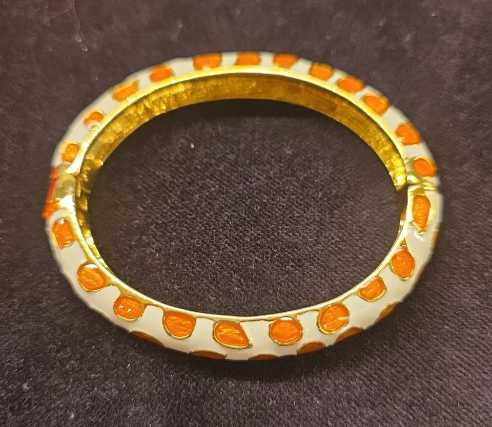 Kenneth Jay Lane Pulseras Animal Cebra, Jirafa Brazaletes Juego de 2 Nuevos en Caja Foto 3 de 4