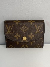 NWOT LOUIS VUITTON Rosalie Coin Purse Wallet Monogram/Pink Leather Interior