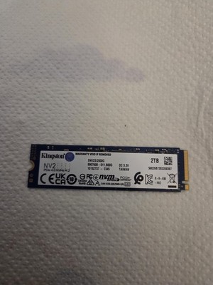 Kingston NV2 mit 2TB PCIe 4.0 NVMe Typ SNV2S/2000G
