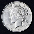 1922 $1 Peace Dollar Circulated VF