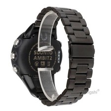 Cinturino Orologio Acciaio Inox per Suunto Ambit1 2, 3, 2S, 2R,Sport,3 Run 3Peak