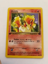 Ponyta 64/82 Pokemon Team Rocket 1st Edition Common NM/MINT 2000 box-S3