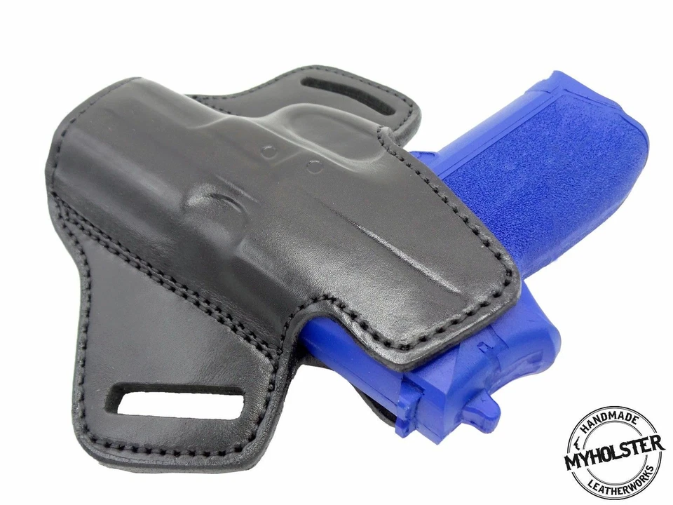 Premium Quality Black Open Top Pancake Style OWB Holster Fits Ruger LCP - Image 2 of 2