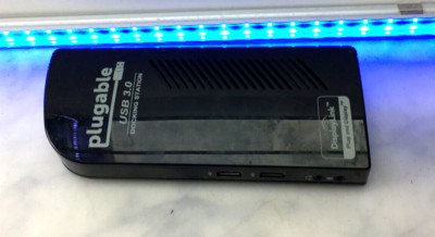 Steckbare UD-3900 USB 3.0 Dockingstation KEIN STÄNDER KEIN PSU LAPTOP PC #65