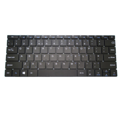 Laptop Keyboard For GEO GEOBOOK 1E United Kingdom UK Black New