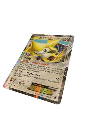 Jirachi EX 60/101 Holo Rare Plasma Blast Pokemon Card LP 2013