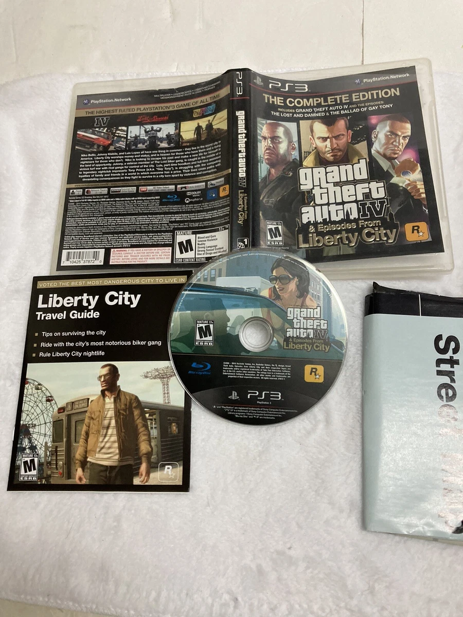 Grand Theft Auto: Episodes from Liberty City Standard Edition PlayStation 3  37780 - Best Buy