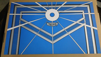 Taito Alcon arcade NOS CPO original video game control panel overlay 80's