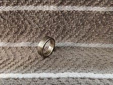 Michigan Handcrafted Washington Quarters coin ring, size 7 2004