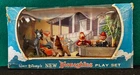 VINTAGE Marx - RARE  DISNEY  Movie  Play Set "LADY and the TRAMP" - Box is Gd/VG