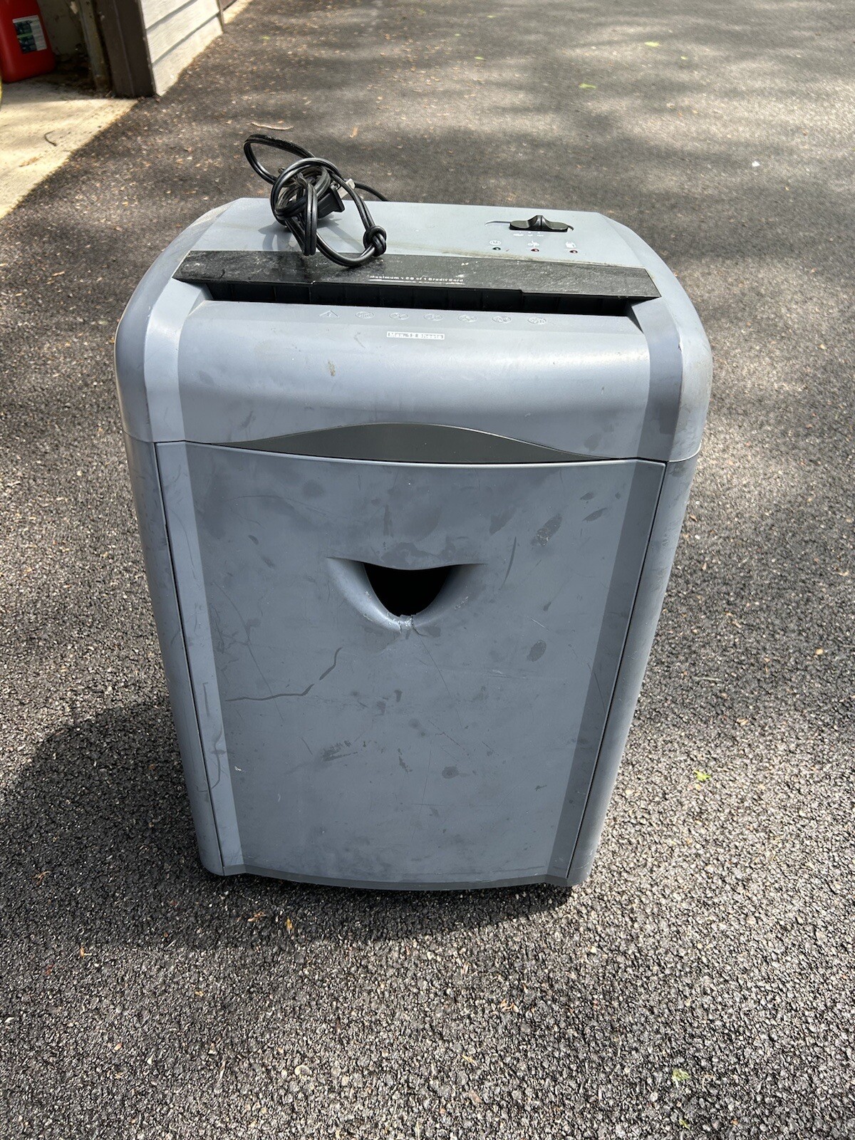 Init Paper Shredder Model NT-PS12CC-image