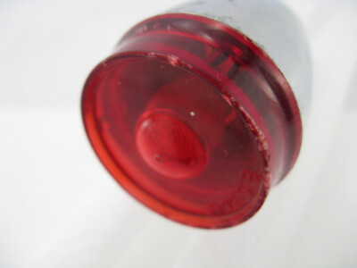 GROS PHARE ALU velo moto vintage old bike tail light bici jos herse