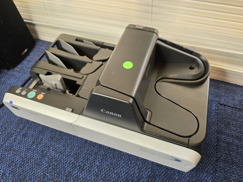 Canon imageFORMULA CR-190i II Check Scanner w/ Power Cord Accts Receivable  - Image 3 of 4
