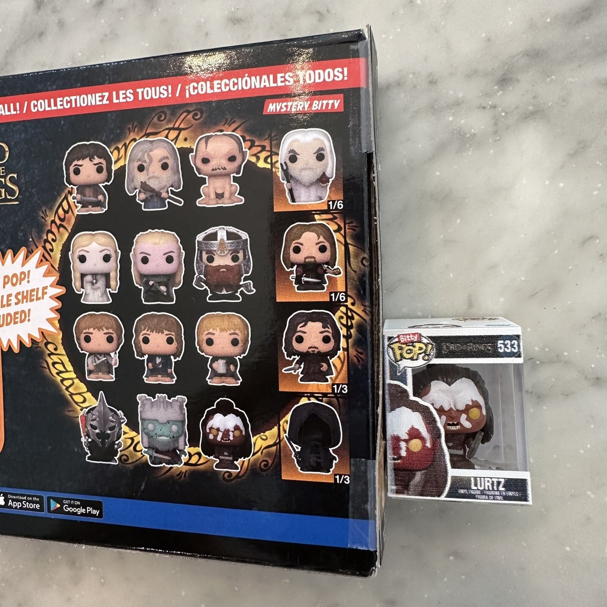 Funko Bitty Pop The Lord Of The Rings- 533 Lurtz | eBay