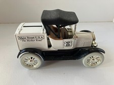 ERTL 1918 Ford Model T Runabout Bank Route U.S. 66 Main St.USA "The Mother Road"