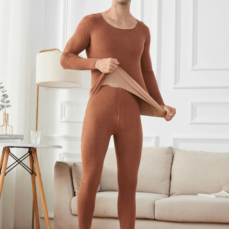 Men s thermal underwear Double color German velvet seamless thickening primer