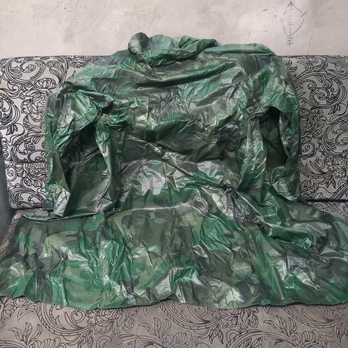 Original War in Ukraine 2022-2025. Uniform of the Russian army. Raincoat XXXXL - Picture 8 of 9
