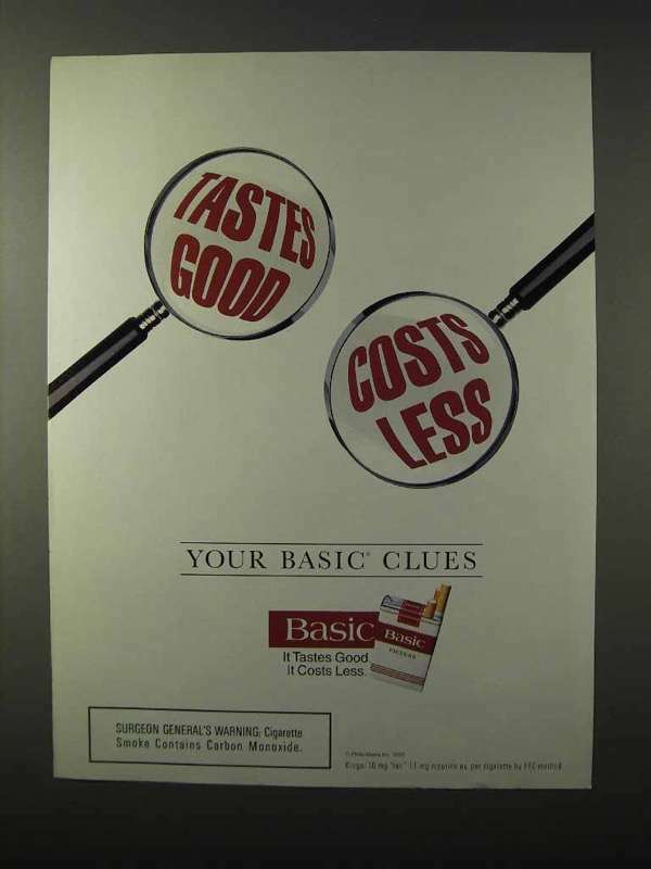 are basic cigarettes good Basic Basic Cigarettes 200 ea |