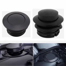 Oil Pop-up Tank Gas Cap Black Vented Flush Fuel Filler Cap for Harley Sportster