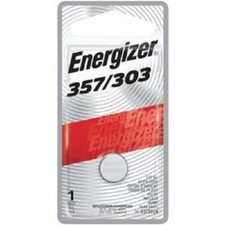  2-pk Energizer 357/303 Silver Oxide Button Cell Battery Model: 357BPZ