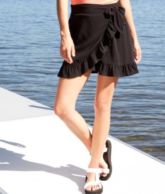 wrap mini skirt ebay