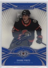 2021 Upper Deck Ultimate Collection Introductions Shane Pinto #UI-67 Auto 09th