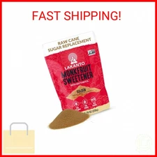 Lakanto Golden Monk Fruit Sweetener With Erythritol, Raw Cane Sugar Substitute F