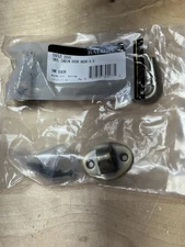 BALDWIN 0952.050 Satin Brass & Black 5.5 Swivel Cabin Door Hook