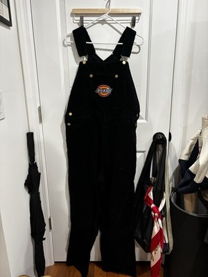 FW22 Supreme x Dickies Black Corduroy Overall Size Medium