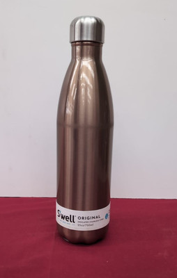 S'well Edelstahl Mehrweg Trinkflasche, 750 ml, Pyrit, (abgeschabt)