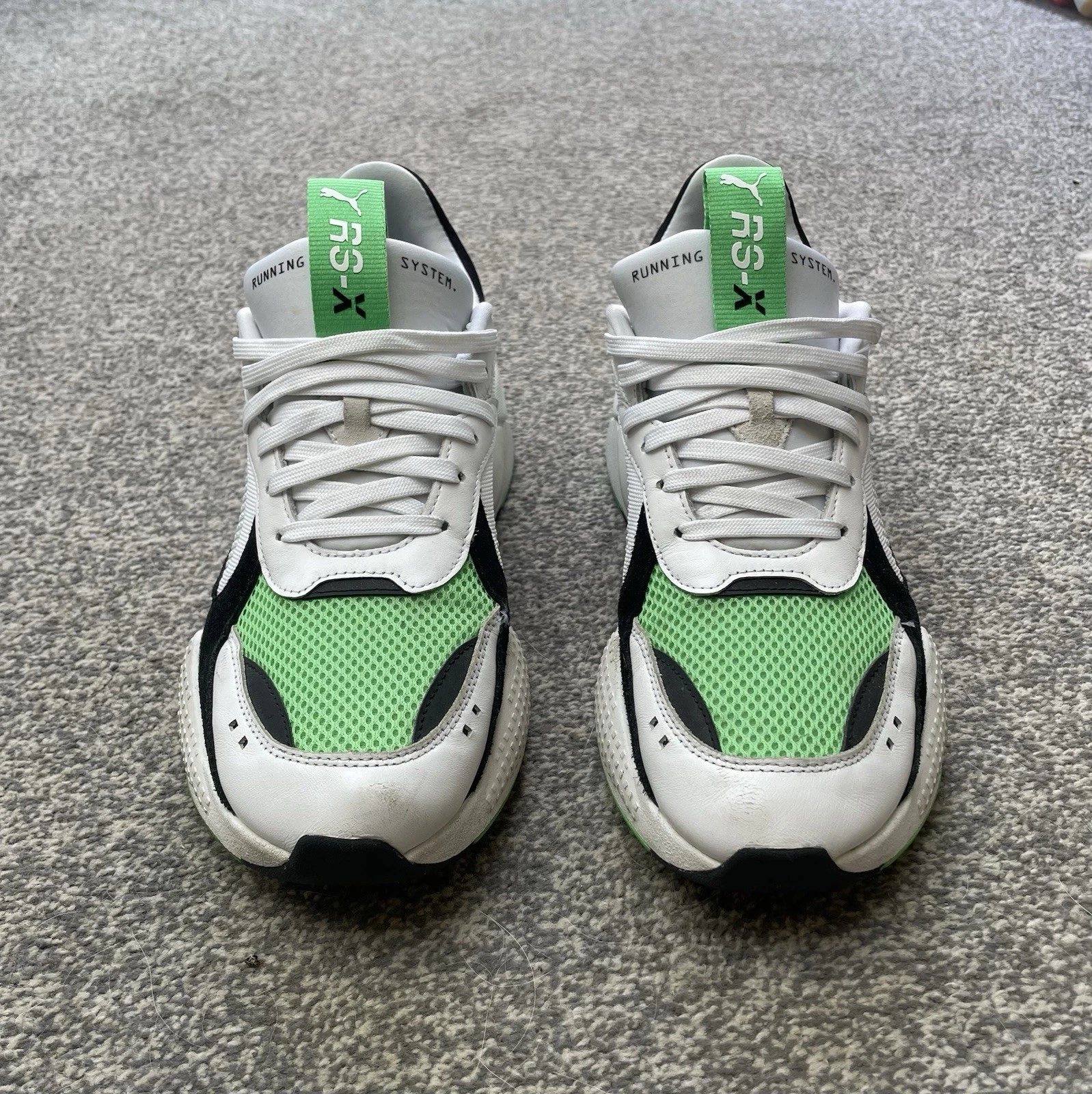 Puma RS X Reinvention verde irlandese (369579 05) taglia 10 5 UK