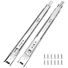 10 Pairs 22" Full Extension Drawer Slides 100 lb Capacity