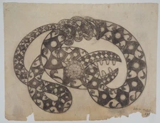 Joan MIRO: The Serpent - Signed Lithograph