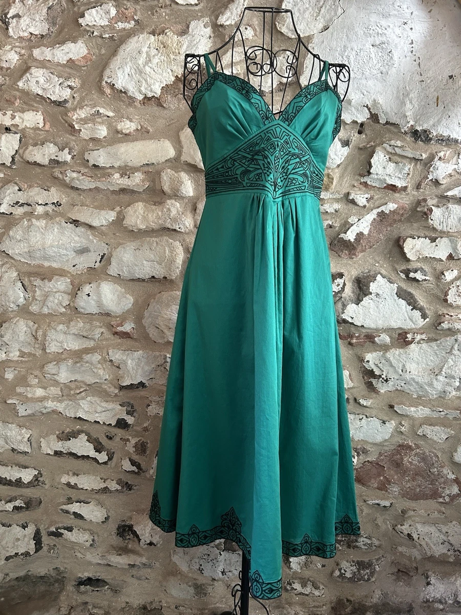 blue floral formal dresses Milla Women's Blue Hydrangea Strapped Maxi Dress