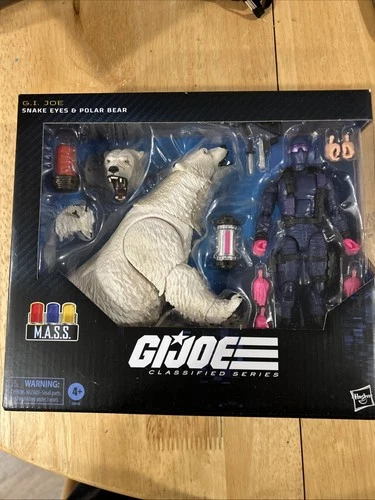 GI-Joe Snake Eyes & Polar Bear Hasbro # 161