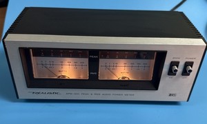 Realistic APM-200 (Model 42-2102) Vintage Analog Stereo Power Meter Excellent