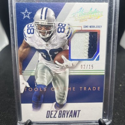 2014 Panini Absolute Tools of the Trade Dez Bryant No. TT-DB #/25