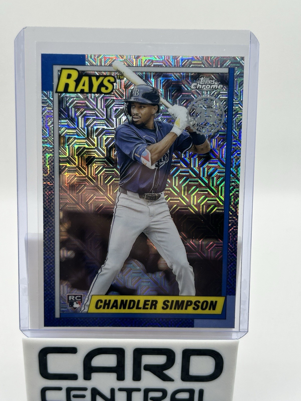 2025 Topps Update Chrome Silver Pack 1990 Style #27 Chandler Simpson Rookie RC