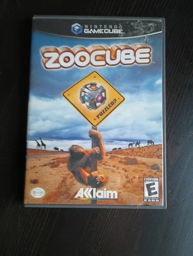 ZooCube (Nintendo GameCube, 2002) Case and Game No Manual Tested Works!