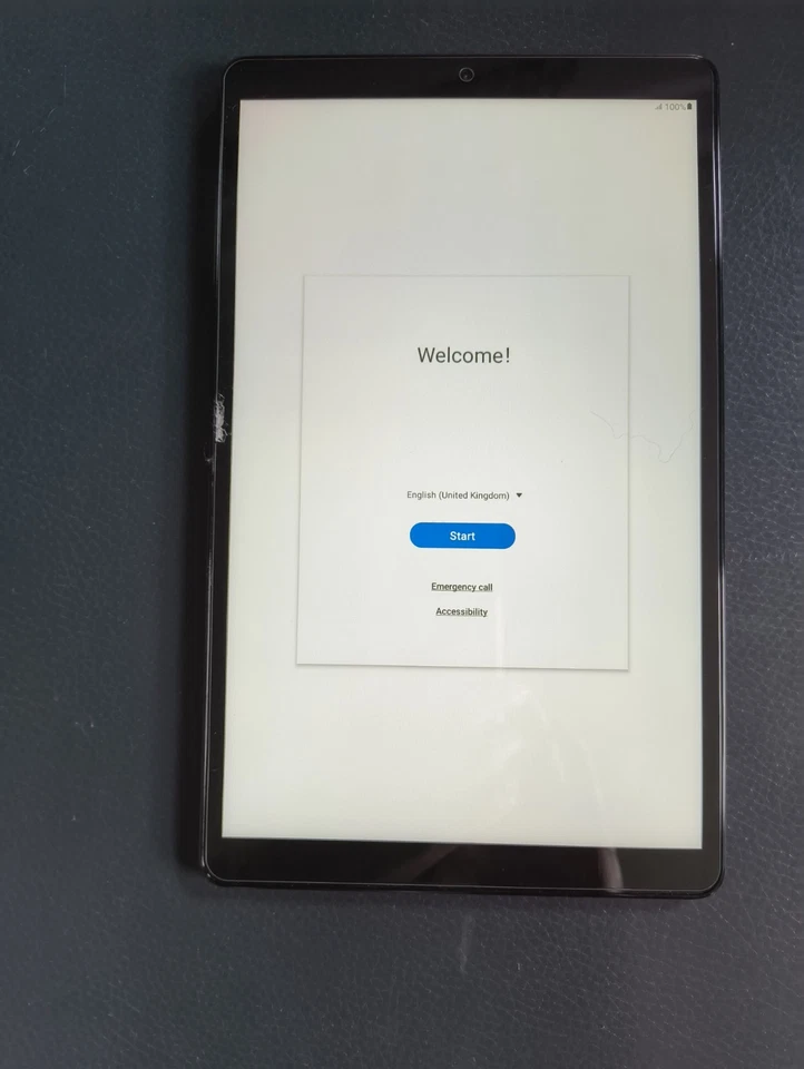 Samsung Galaxy Tab 10.1 WiFi Tablet 3G Slot Slight Crack on Side Works fine, photo 1 of 5
