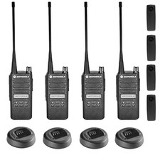 Motorola CP100D Analog , UHF Portable Two Way Radio With Display and Limited