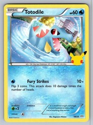 Totodile 018/025 McDonald's 25th Anniversary Promos