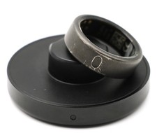 Oura Ring Gen3 Horizon - Titanium - Size 10 - Stealth - HEAVILY SCRATCHED 