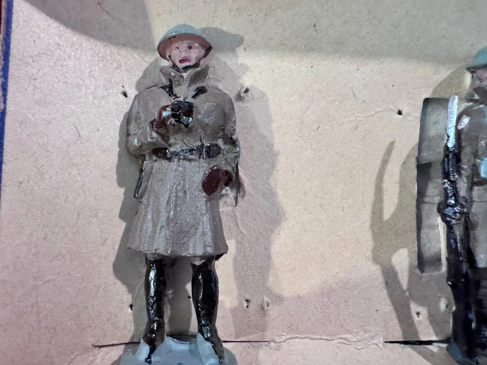 Authenticast: Boxed Set - British Infantry @ Ease, WW2. c1950s. Rare - Image 4 of 4