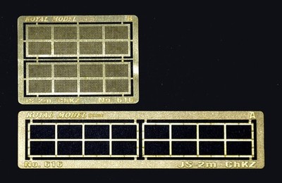 Royal Model RM616 - 1:35 Engine grill screen  JS-2m ChKZ - Zubehör - Neu