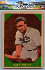 1960 Fleer Baseball Greats #48 Hack Wilson